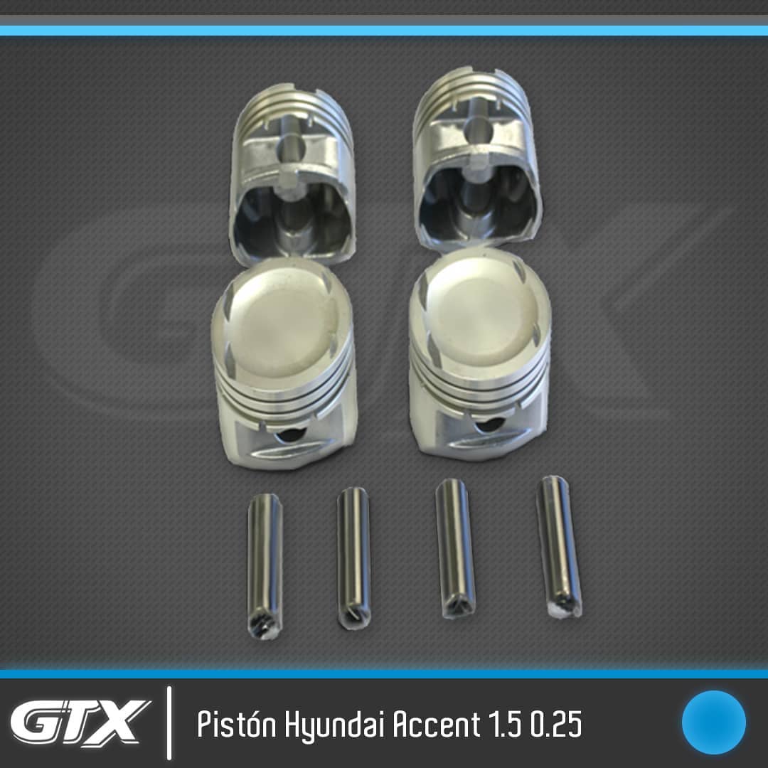 Piston hyundai accent 1.5 0.25